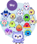 そら属性たまごっち一覧