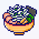 たまごっちのごはん(おおもりらーめん)